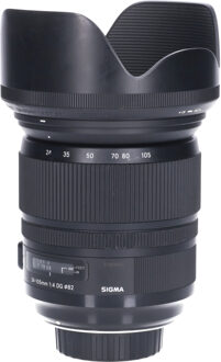 Sigma Tweedehands Sigma 24-105mm f/4.0 DG OS HSM Art Nikon CM3586 Zwart