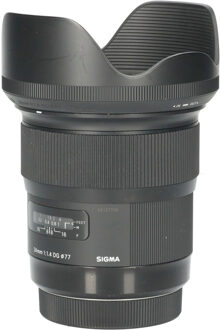 Sigma Tweedehands Sigma 24mm f/1.4 DG HSM Art Canon CM6660 Zwart
