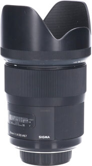 Sigma Tweedehands Sigma 35mm f/1.4 DG HSM Art Nikon F CM2056 Zwart