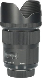 Sigma Tweedehands Sigma 35mm f/1.4 DG HSM Art Nikon F CM5924 Zwart