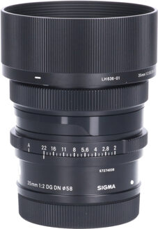 Sigma Tweedehands Sigma 35mm f/2.0 DG DN Contemporary Leica L CM2835