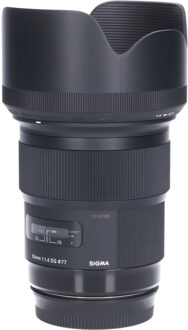 Sigma Tweedehands Sigma 50mm f/1.4 DG HSM Art Canon CM1798 Zwart