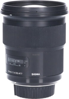 Sigma Tweedehands Sigma 50mm f/1.4 DG HSM Art Nikon CM2054 Zwart
