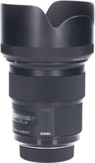 Sigma Tweedehands Sigma 50mm f/1.4 DG HSM Art Nikon CM2190 Zwart