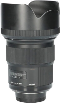 Sigma Tweedehands Sigma 50mm f/1.4 DG HSM Art Nikon CM2355 Zwart