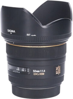 Sigma Tweedehands Sigma 50mm f/1.4 EX DG HSM Canon-AF CM4266