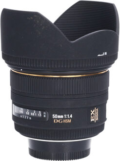 Sigma Tweedehands Sigma 50mm f/1.4 EX DG HSM Nikon-AF CM3028