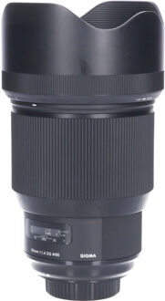 Sigma Tweedehands Sigma 85mm f/1.4 DG HSM Art Nikon CM2294 Zwart
