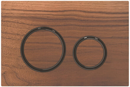 Sigma21 bedieningspaneel 2-knops, noten/zwart