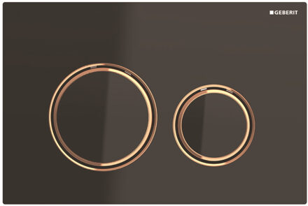 Sigma21 bedieningspaneel 2-knops, zwart/rood goud