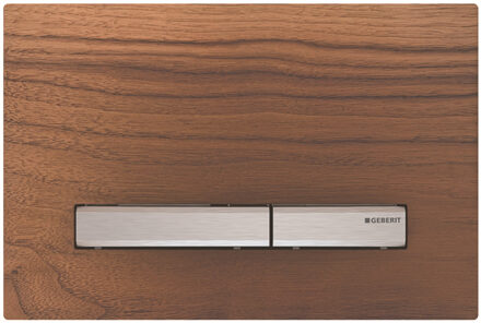 Sigma50 bedieningspaneel 2-knops, noten/matchroom