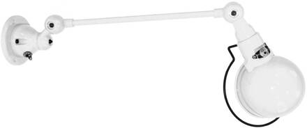 Signal SI301 wandlamp met arm, wit