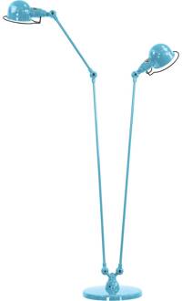 Signal SI8380 vloerlamp 2-lamps pastellblau pastelblauw