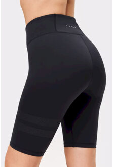 signature bike shorts korte trainingslegging dames - Zwart - L