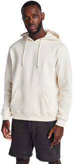 Signature Hoodies Heren - Wit - Maat S - Katoen Fleece White