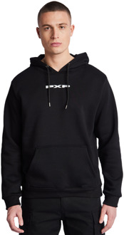 Signature Hoodies Heren - Zwart - Maat S - Katoen Fleece Black