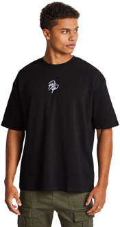 Signature T-shirts Heren - Zwart - Maat M - Katoen Jersey Black