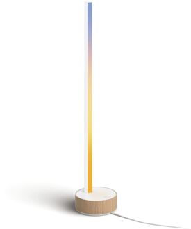 Signe Tafellamp wit en hout