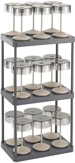 Sigor Easy Connect Puk oplaadstation voor Sigor oplaadbare lampen, 6-voudig grijs