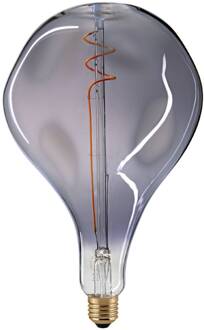 Sigor LED lamp Giant Drop E27 5W Filament 918 dimbaar titanium