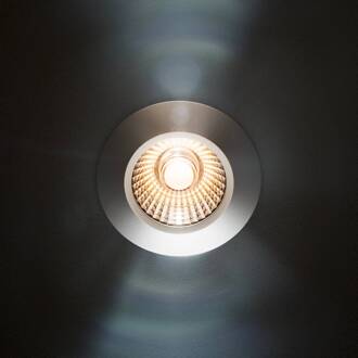 Sigor LED plafondinbouwspot Diled, Ø 6,7 cm, 3.000 K, wit