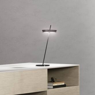 Sigor LED tafellamp op accu Mahina, zwart, hoogte 36 cm, metaal, CCT