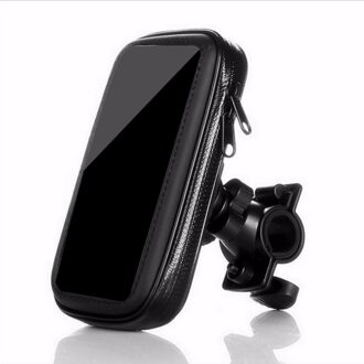 Sikeo Mobiele Telefoon Gps-navigatie Case Houder Voor Motorcycle Bike Mobiele Stand Gps Bike Holder Met Waterdichte Tas