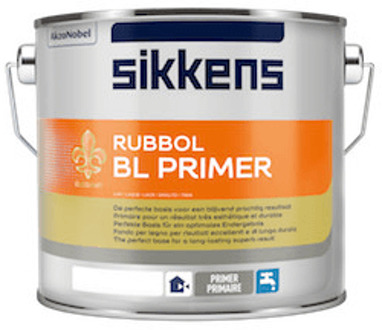 Sikkens Rubbol BL Primer Wit, 2,5 liter