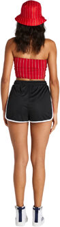 Siksilk Dames/Dames Hardloopshort met Paneel (Zwart)
