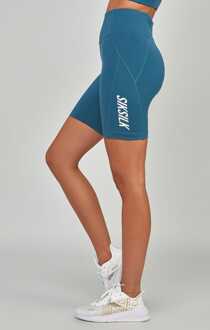 Siksilk Damesfietsbroek SikSilk Sports Essentials in Teal Groenblauw - EU 34 / UK 6