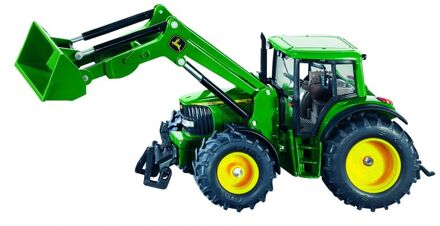 SIKU 3652 John Deere + Frontlader Groen