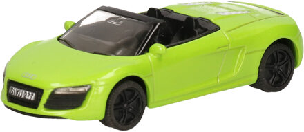 SIKU Audi R8 cabrio speelgoed auto modelauto voor kinderen Groen