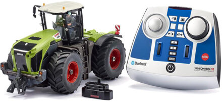 SIKU Claas Xerion 5000 Trac VC Bluetooth RC staal 3-delig (6794) Blauw