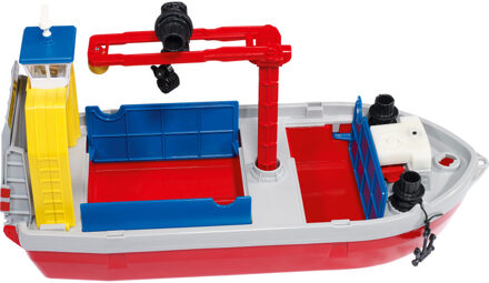 SIKU Containerschip 40,4 Cm Rood/wit/geel 4-delig (5403)