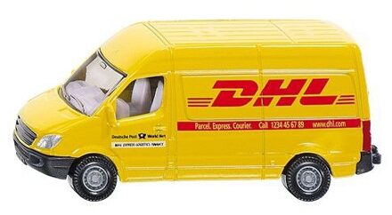 SIKU DHL bezorg busje - modelauto - 8 cm - Mercedes - speelgoed auto/wagens