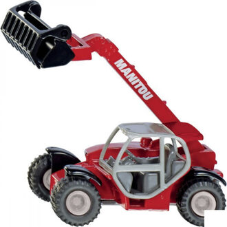 SIKU Manitou telescooplader Rood