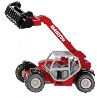 SIKU Manitou telescooplader Rood