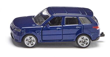 SIKU sportauto Range Rover SVR 82 x 36 cm staal donkerblauw