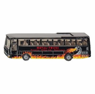 SIKU touring bus speelgoed modelauto 1:87 Zwart