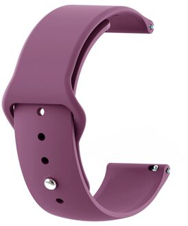 Silcone band armband Voor Xiaomi Huami Amazfit Bip Jeugd Smart Horloge Polsband voor Xiaomi Huami Amazfit GTS/GTR 42mm bands paars