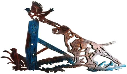 Silhouet Tuin Stake Voor Buiten Decoraties Sier Tuinieren Stakes hond