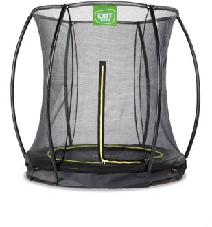 Silhouette Inground Trampoline Ø 183 cm met Veiligheidsnet Zwart
