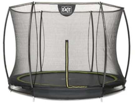 Silhouette Inground Trampoline Ø 305 cm met Veiligheidsnet Zwart