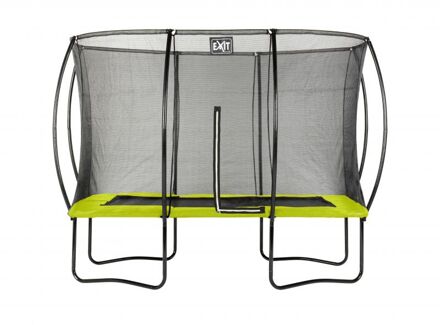 Silhouette Trampoline 214 x 305 cm met Veiligheidsnet Groen