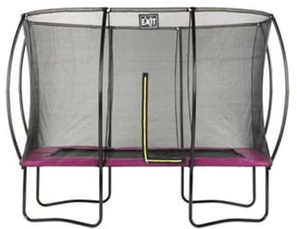 Silhouette Trampoline 214 x 305 cm met Veiligheidsnet Roze