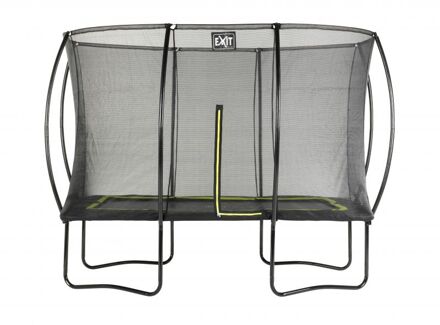 Silhouette Trampoline 244 x 366 cm met Veiligheidsnet Zwart