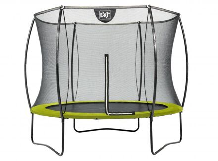 Silhouette Trampoline Ø 244 cm met Veiligheidsnet Groen