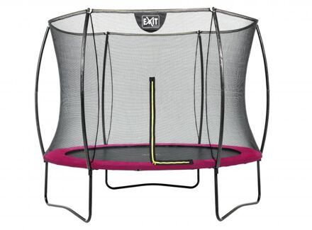 Silhouette Trampoline Ø 305 cm met Veiligheidsnet Roze
