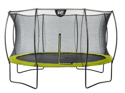 Silhouette Trampoline Ø 366 cm met Veiligheidsnet Groen