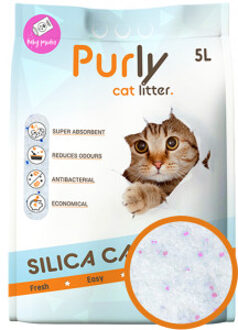 silica kattenbakvulling Baby Powder 3 x 5 liter (6,6kg)